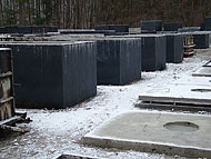 Plac produkacja szamb betonowych Bielsk Podlaski